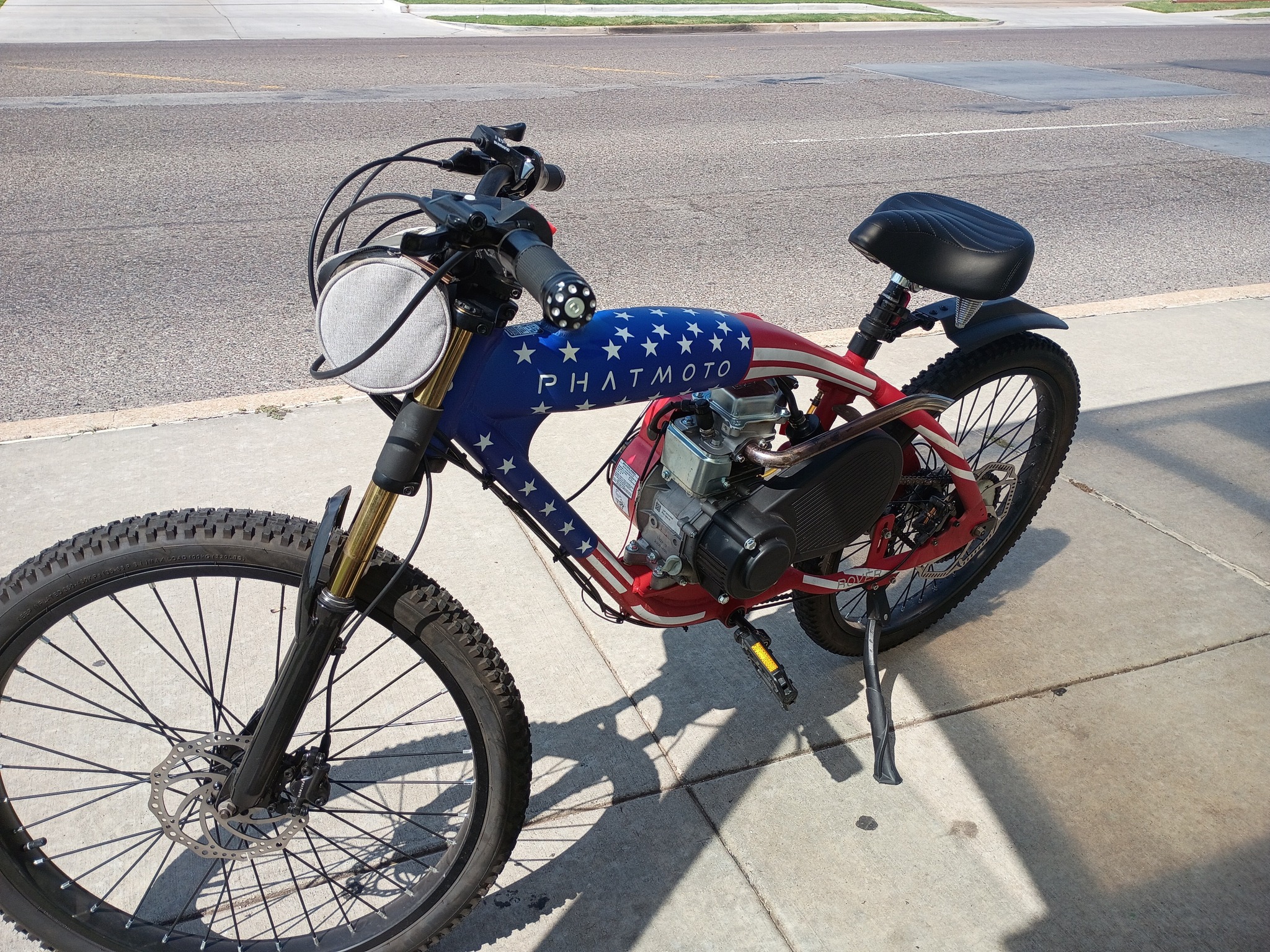I just started putting my 100cc bike together and I've already love it