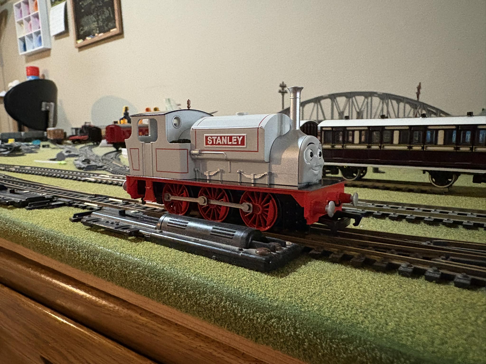 thomastuesday HO Scale Stanley is shipping now! Look for him at