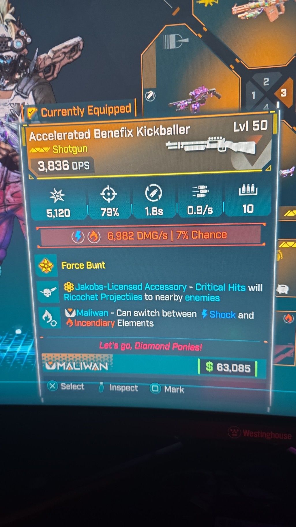 Borderlands 4: Accelerated Quincunc Energy Disc Kickballer - Multipiattaforma (PC, Xbox, PS5) - Foto 5
