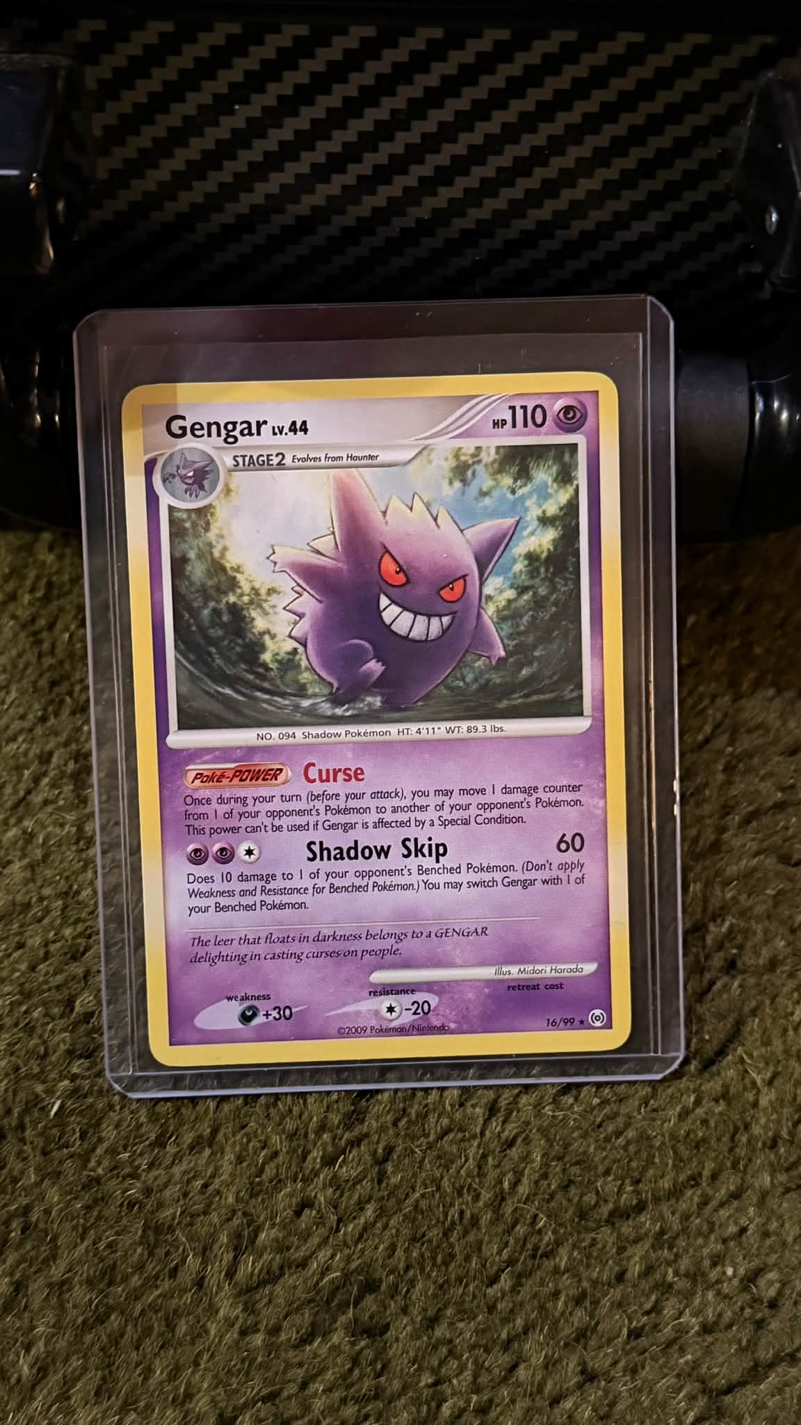 Gengar pokemon cards from 2009