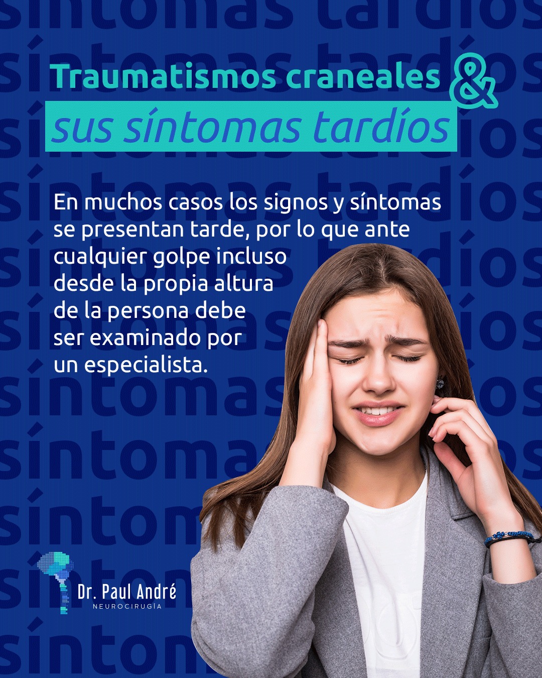 Los síntomas de un traumatismo craneal ocurren inmediatamente o pueden ...
