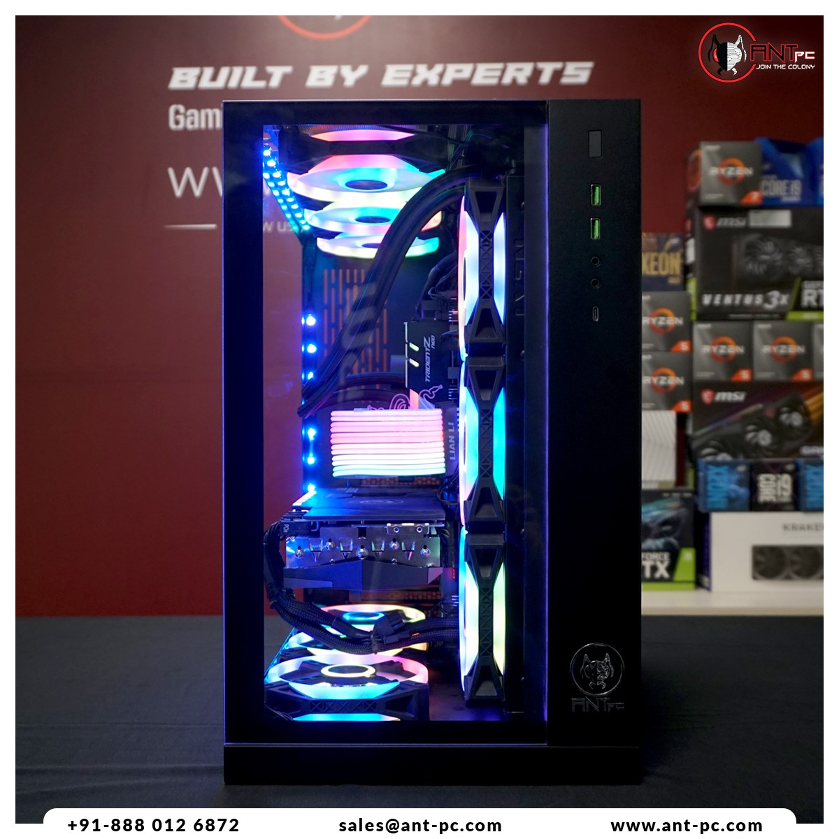 ANT PC - The World’s Best Gaming PC Build 12 cores to...