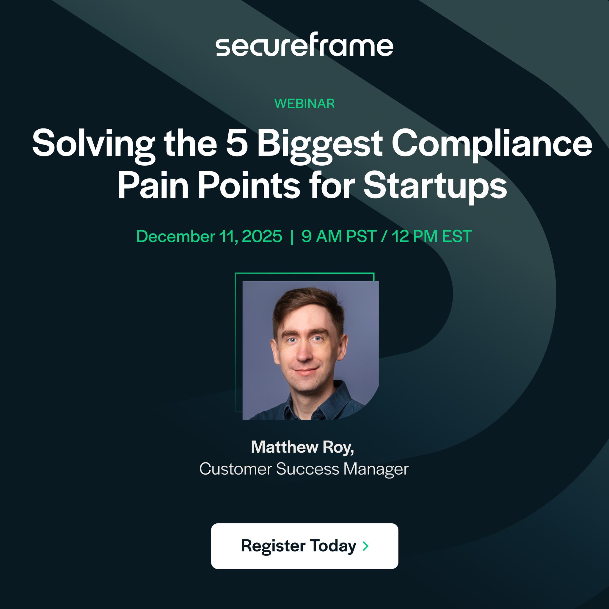 Secureframe - Lacking in-house expertise and resources to get and stay ...
