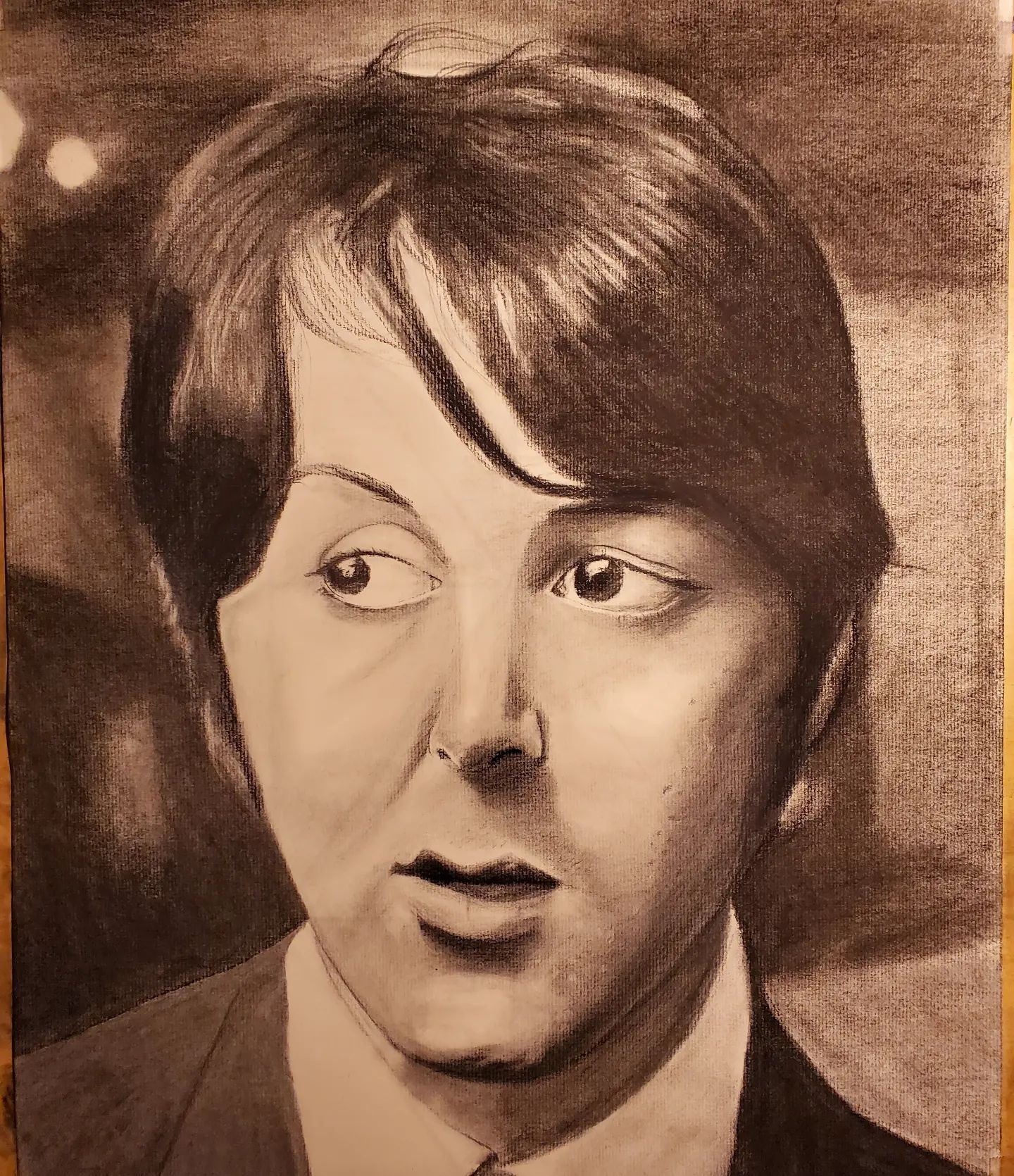 Paul McCartney pencil drawings