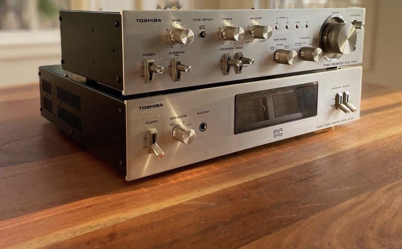 Toshiba TSS-EX15 Speaker System (Vintage) Toshiba Speaker System