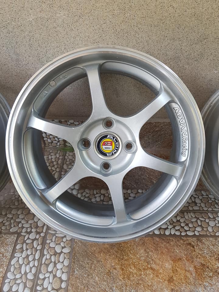 MS Rims - ️Advan racing (made japan)🔥🔥 ️15 inch,4...