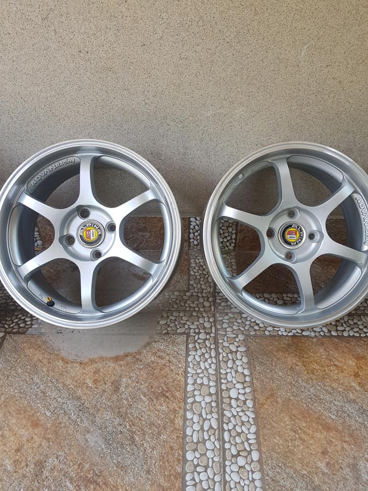 MS Rims - ️Advan racing (made japan)🔥🔥 ️15 inch,4...
