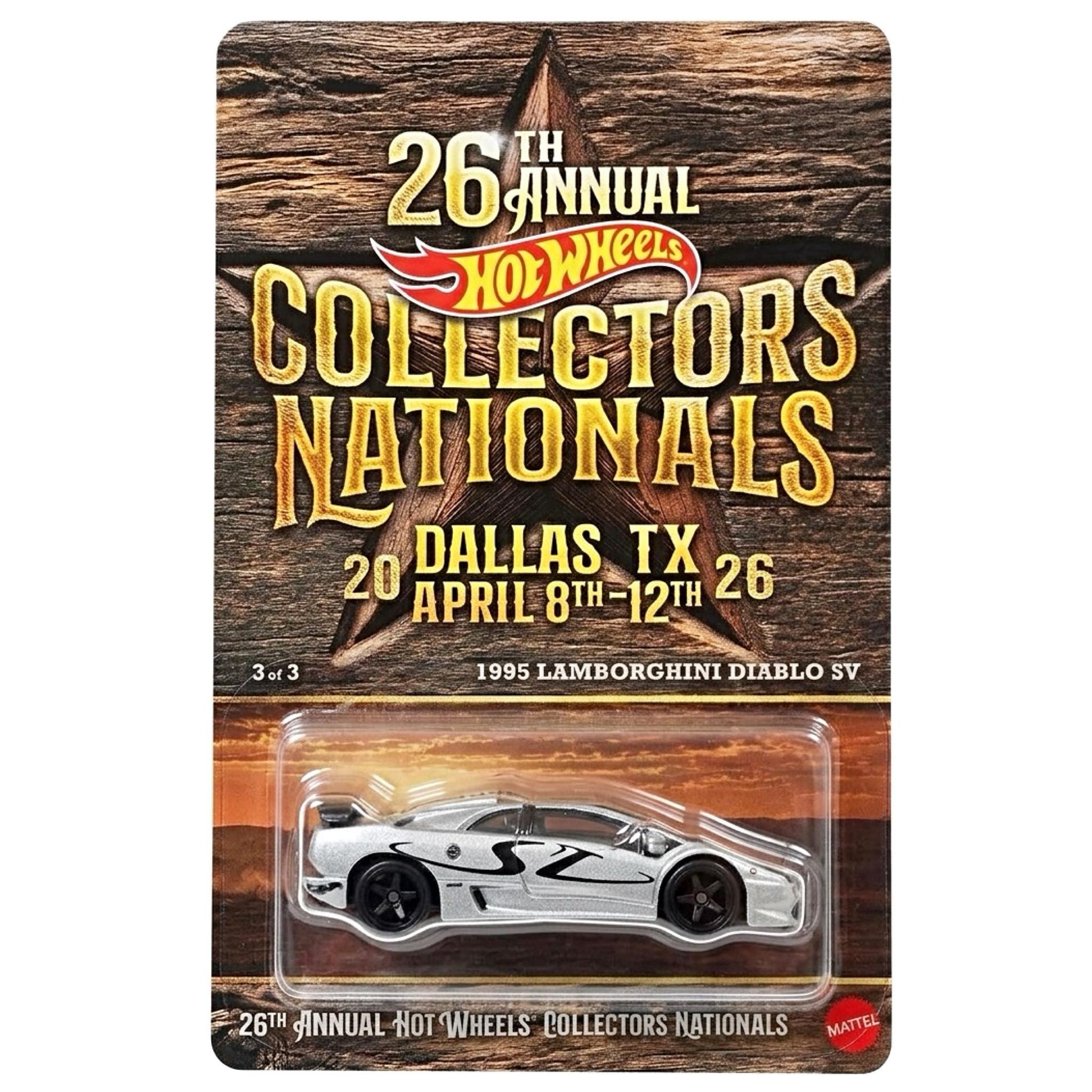 Hot Wheels 1995 Lamborghini Diablo SV at 26th Annual Collectors
