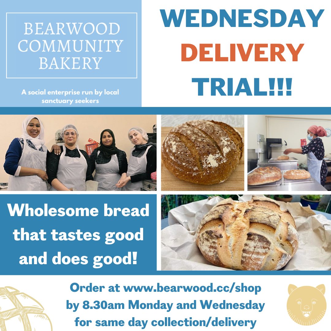 Bearwood - 💥 BREAD DELIVERY TRIAL 💥 Heard our exciting news? We're ...