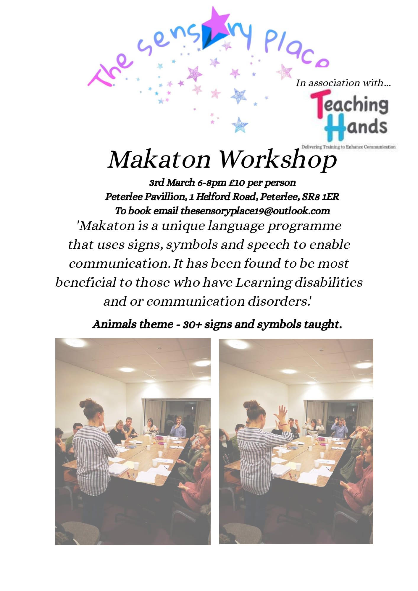 Our next Makaton workshop... - The Sensory Place OPEN PAGE | Facebook