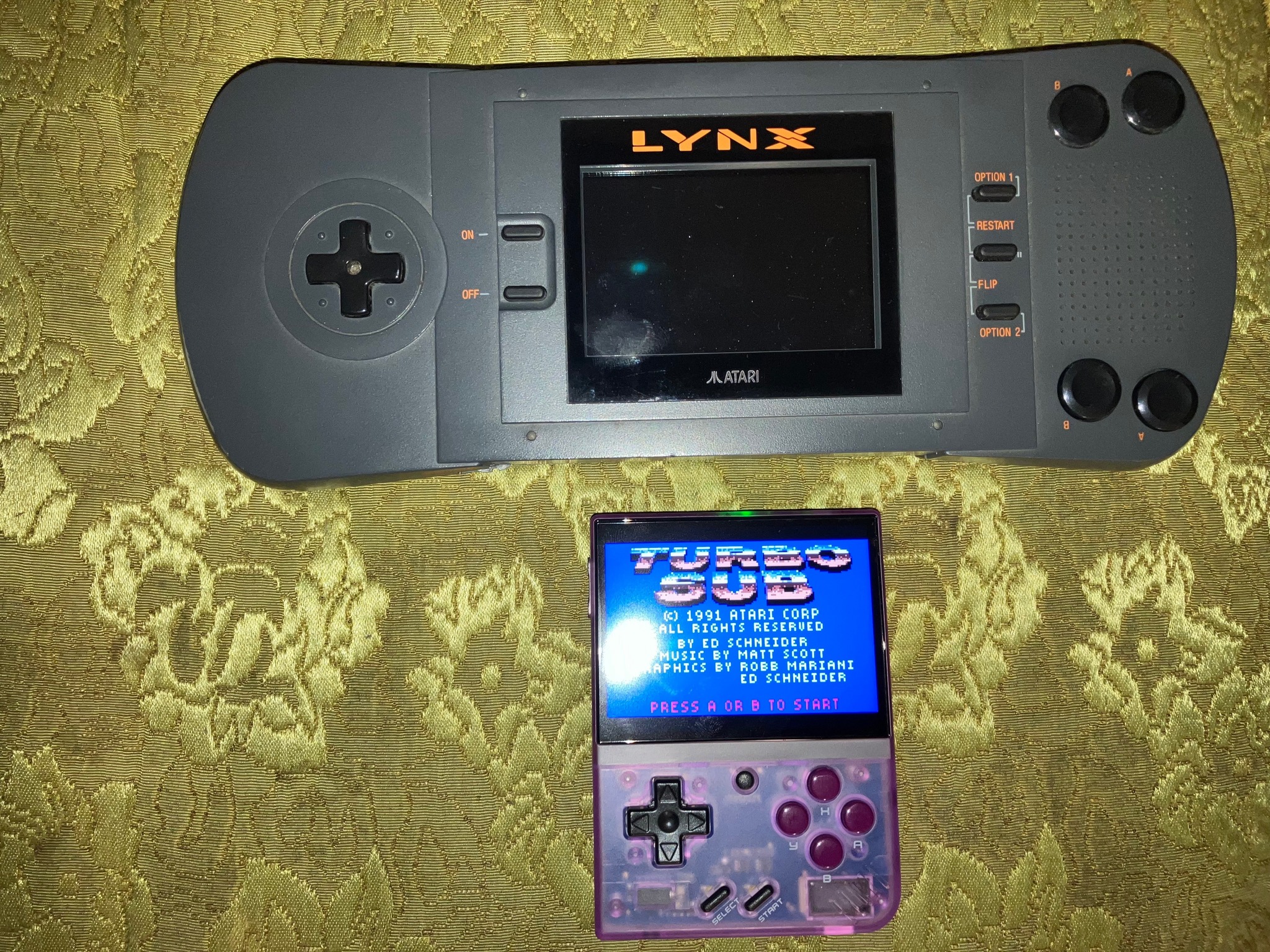 Atari Lynx handheld games are solid and fun