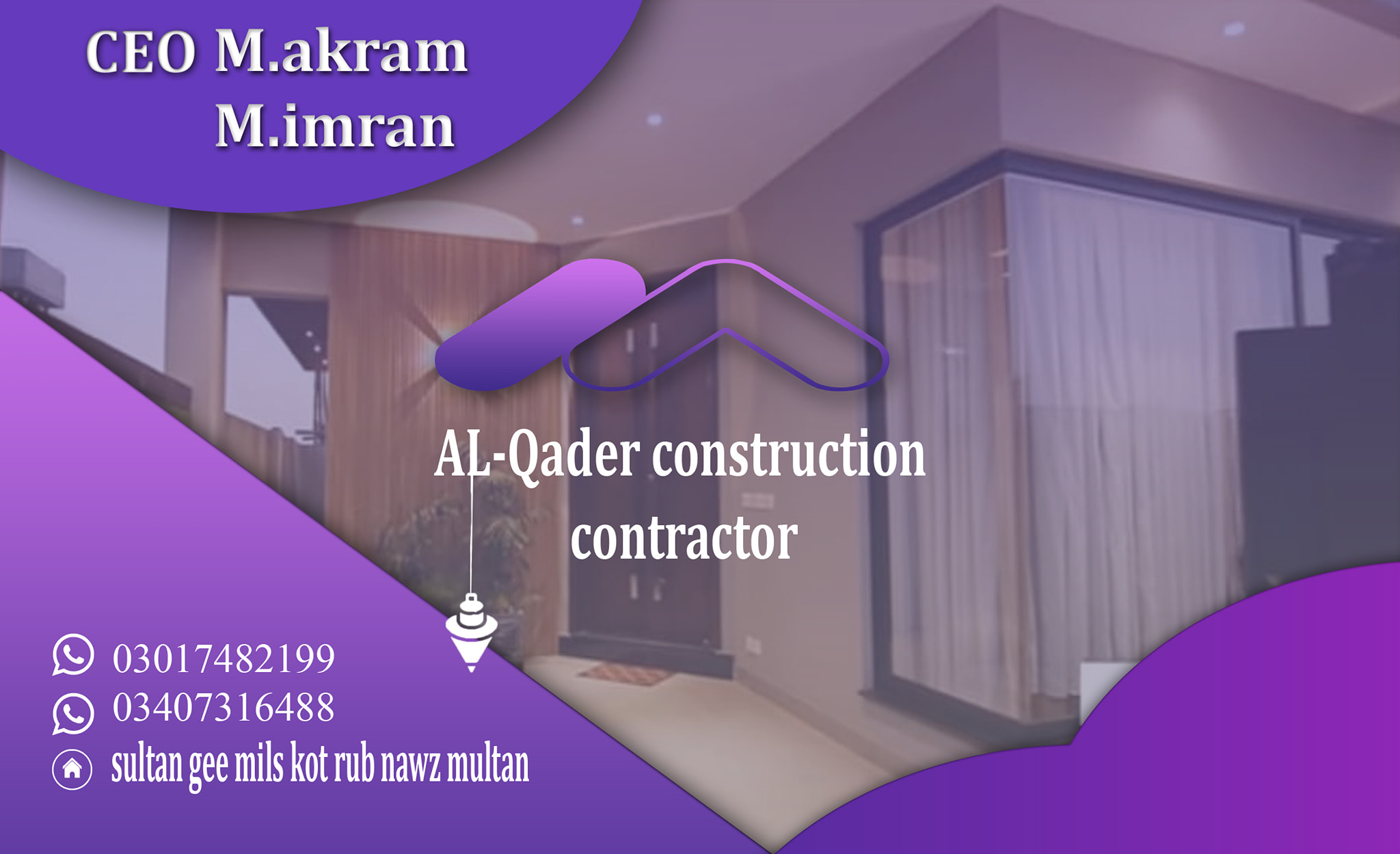 M. Akram contractor | Multan
