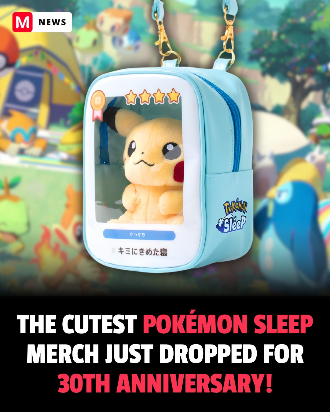 ✨ New Pokémon Sleep Collection for the 30th Anniversary! ✨ More