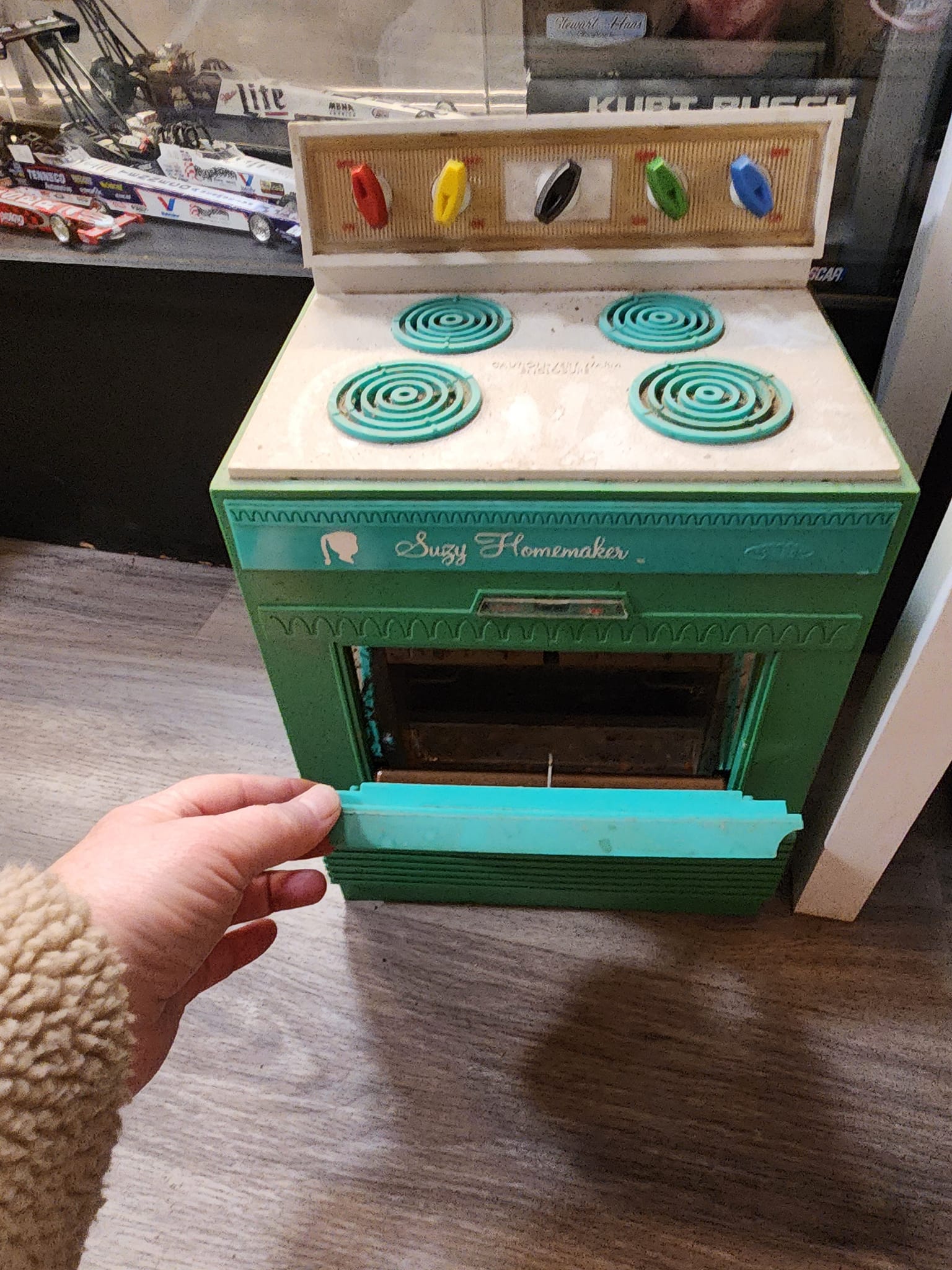 It was the tiny oven of every child