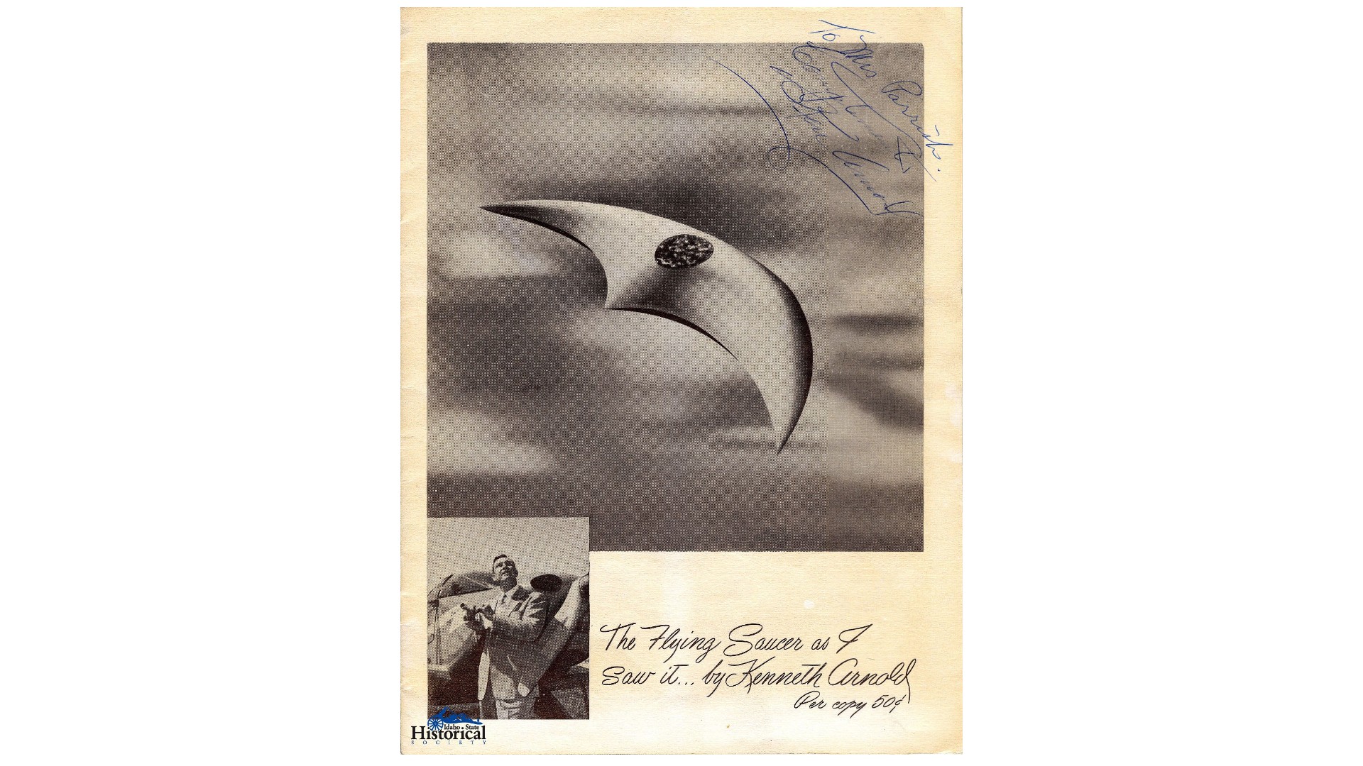 First modern flying saucer sighting in 1947