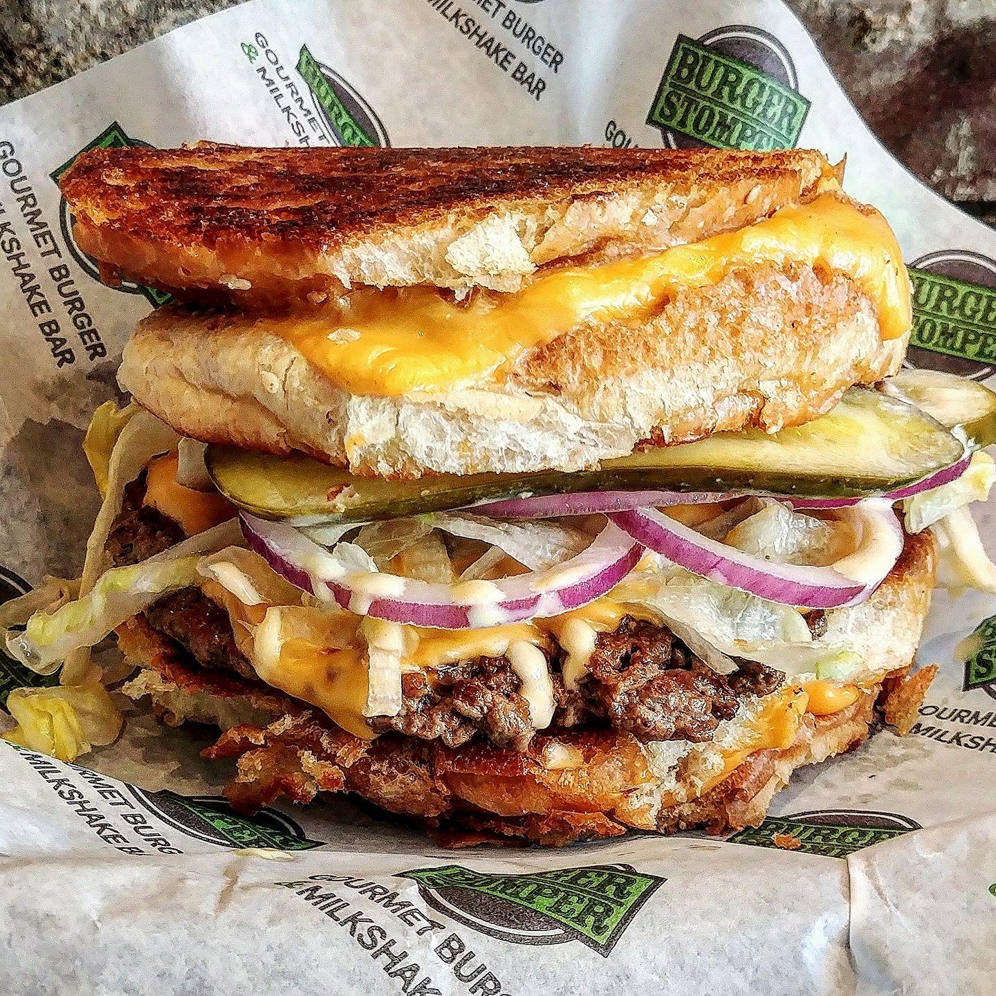 The Big... - Burger Stomper Gourmet Burger & Milkshake Bar | Facebook