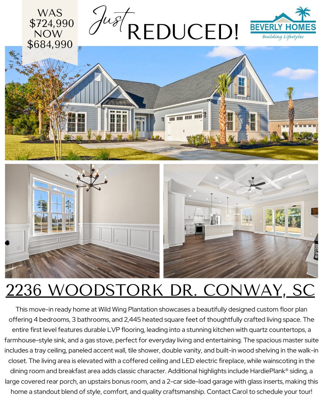Beverly Homes | Conway SC