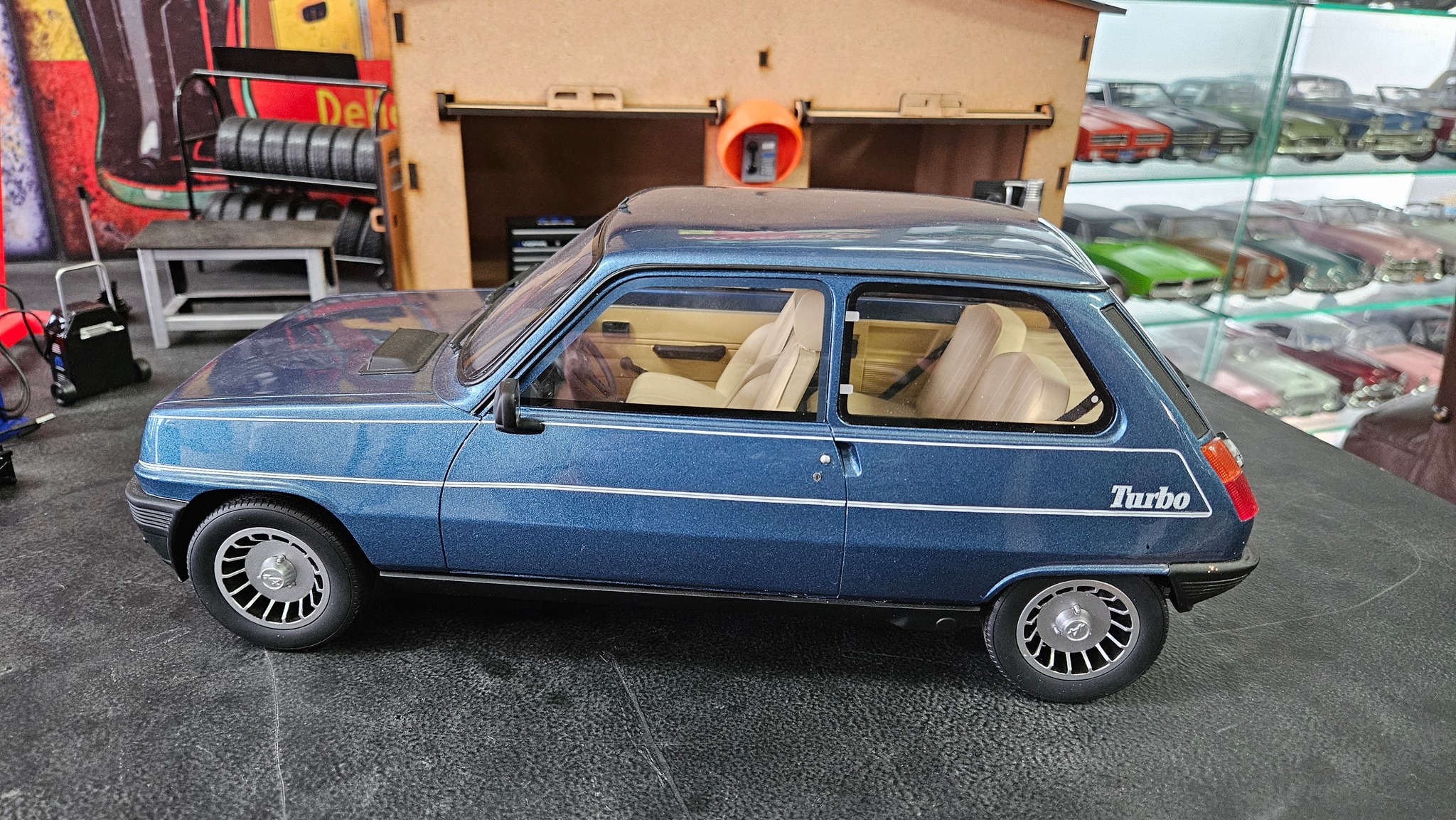 Here is the Otto 1/12 1987 Renault 5 GT Turbo Phase 2 in White