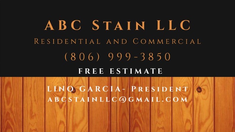 ABC Stain LLC | Lubbock TX