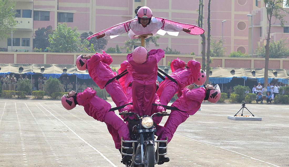 Global Times - 【InPics】The female constables of the Indian...