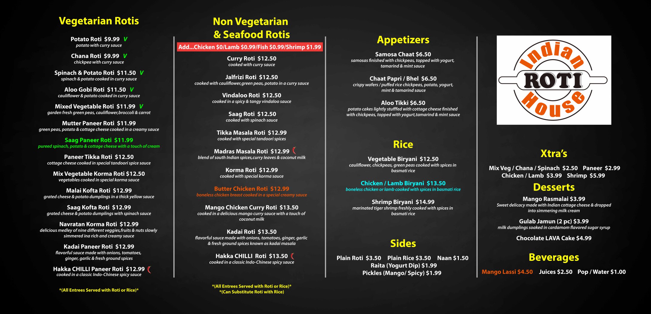 Indian Roti House | Toronto ON