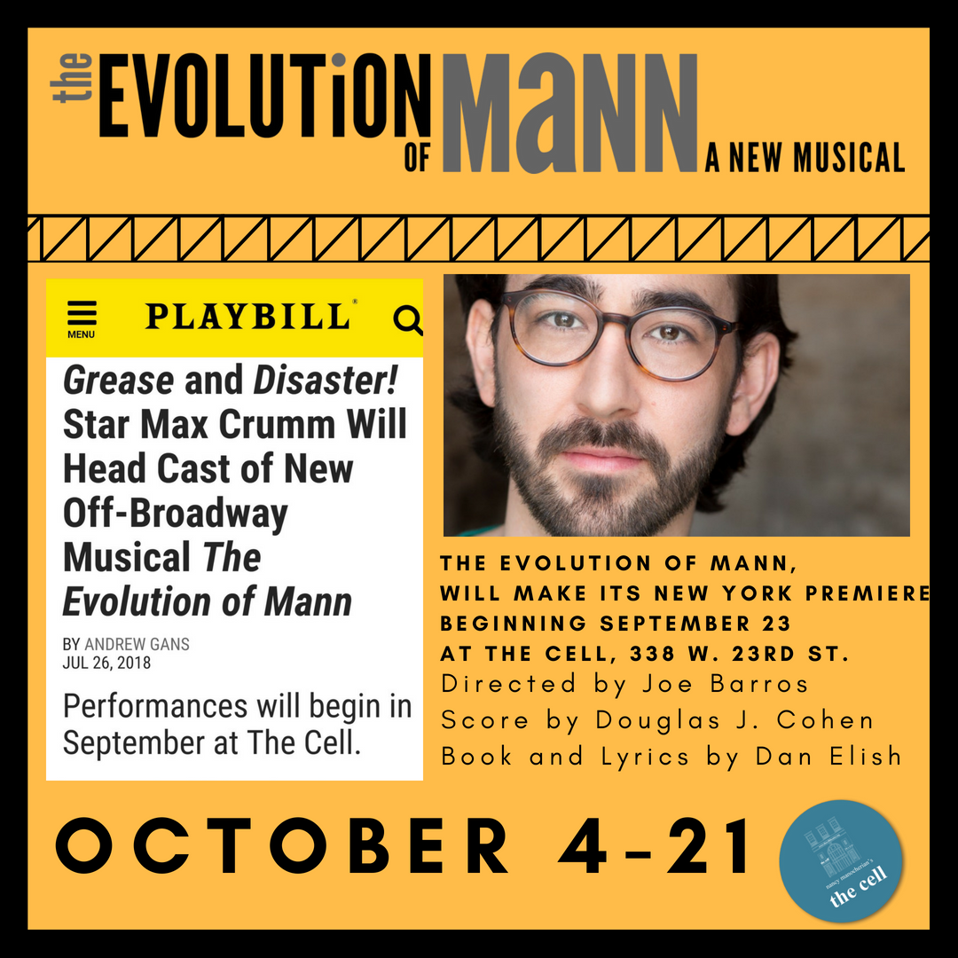 Evolution - We are pleased to announce Max Crumm will star in the new ...