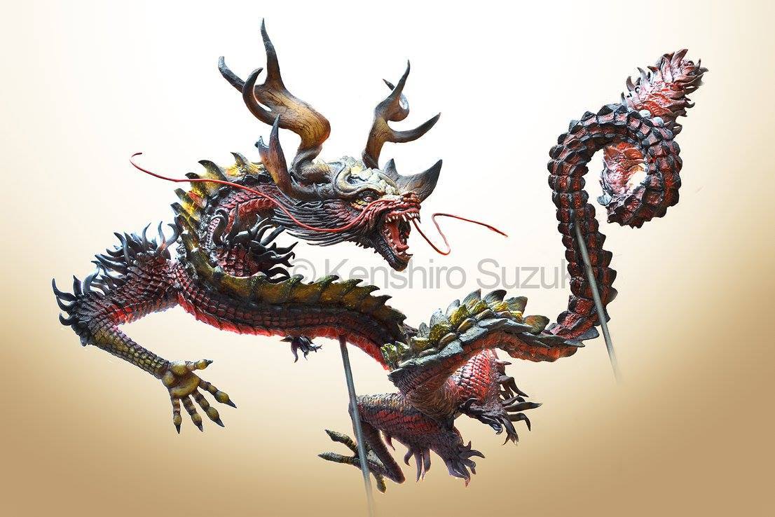 One hundred dragons『 48th.Dragons / 四十八之龍 』 Painted by