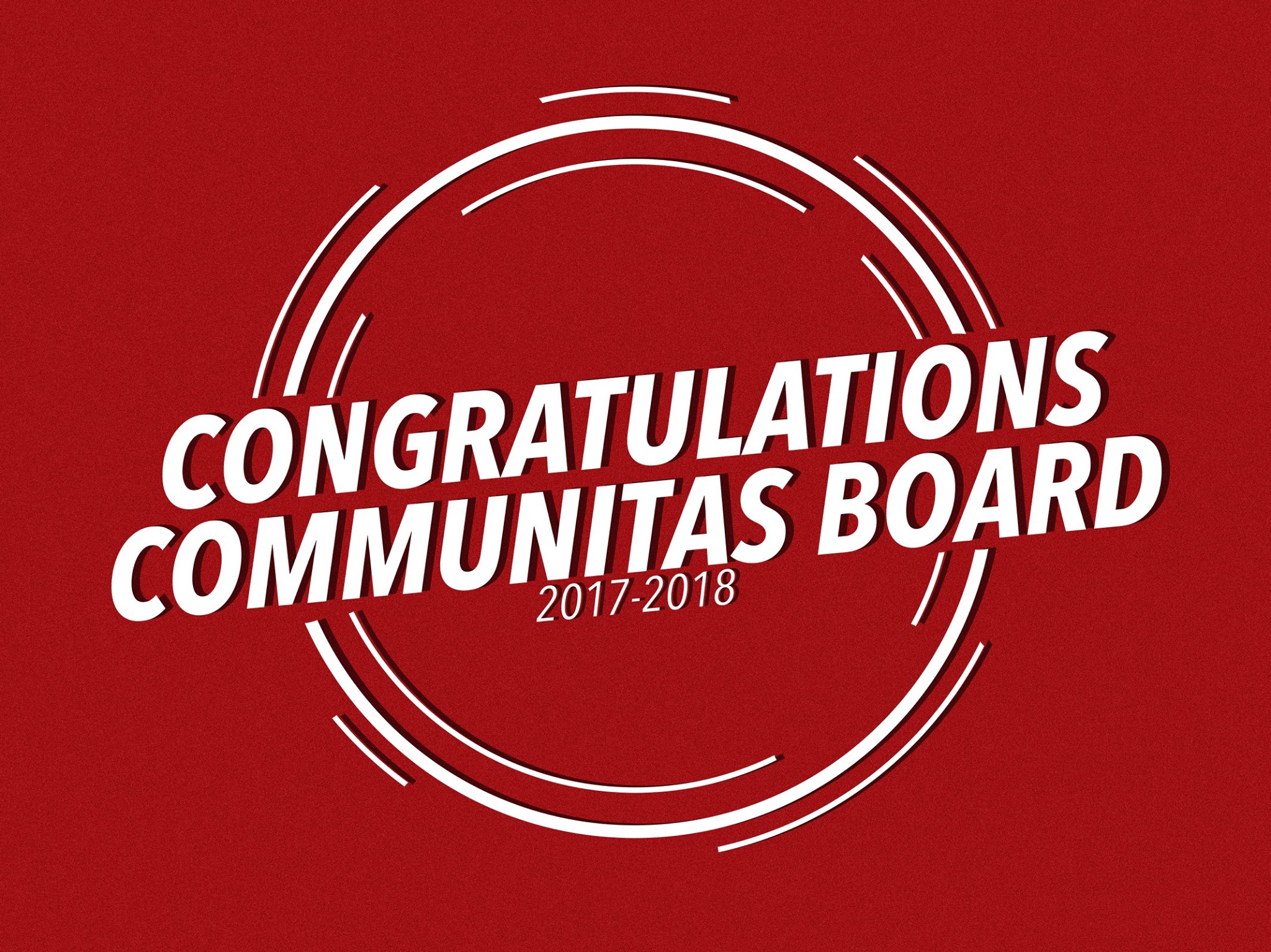 Communitas - Congratulations to our new Communitas... | Facebook