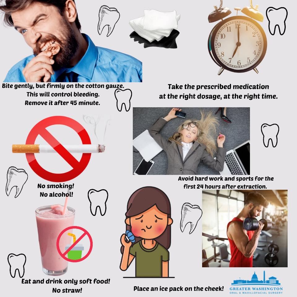 Happy Monday 💕 Tips for tooth... - Greater Washington OMFS