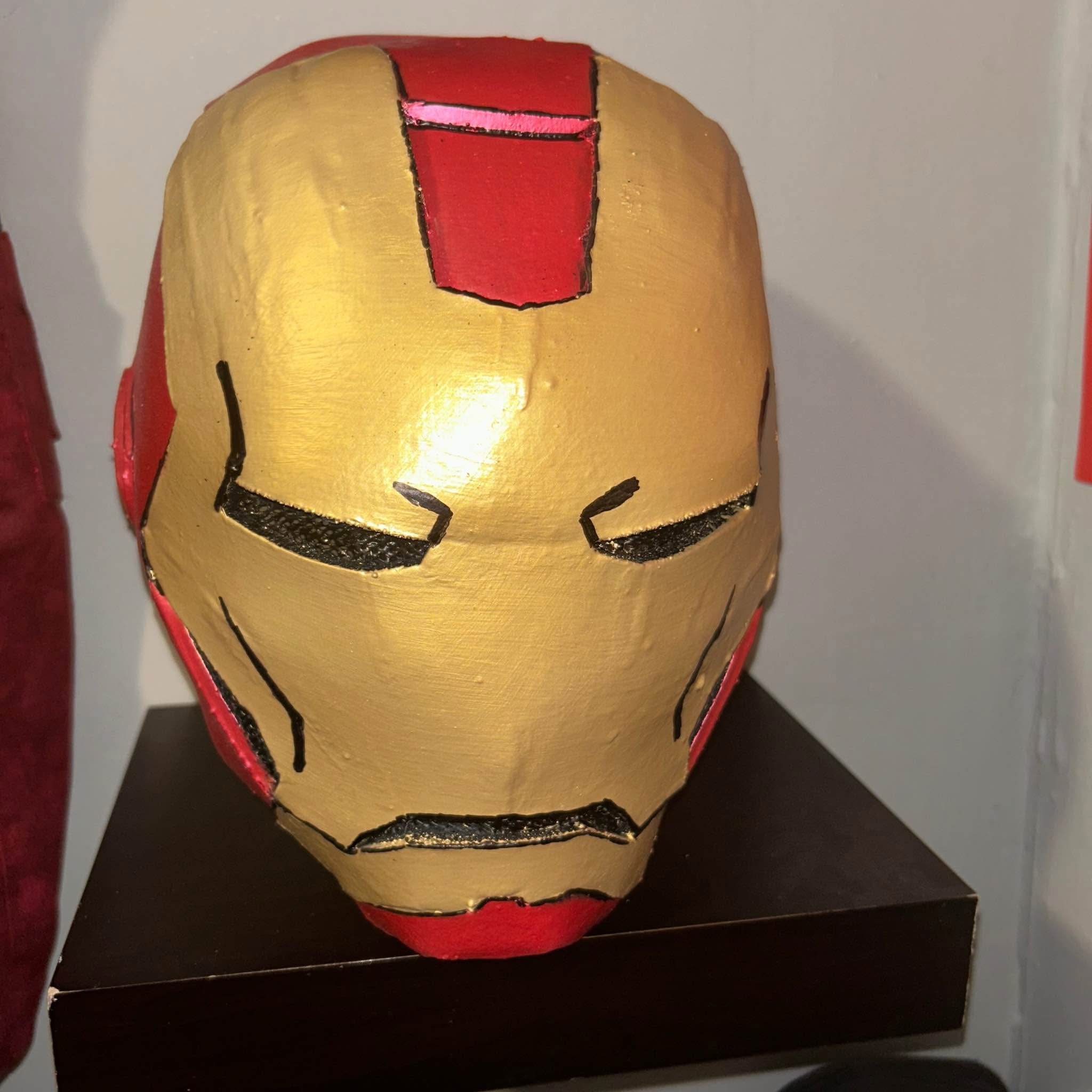 iron man helmet foam build MK 46 (Foam Template) - Iron Man Cosplay Armor Pattern - Iron Man Pepakura My Ironman MK VI Foam