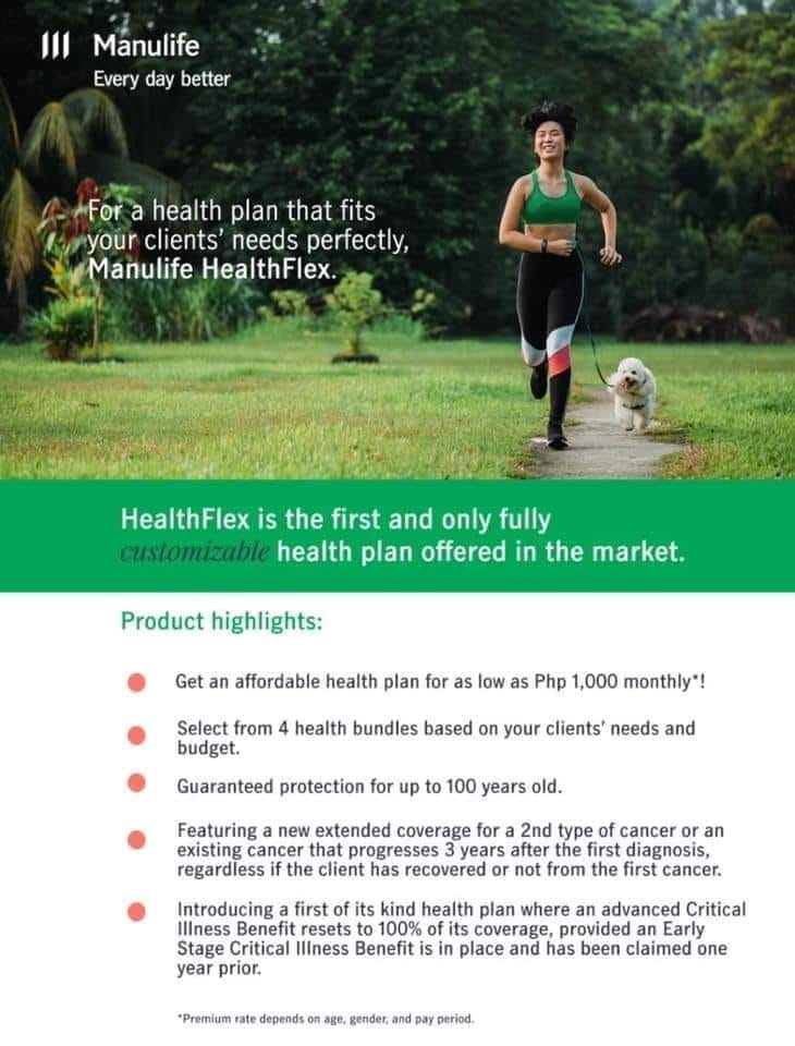 𝐃𝐚𝐫𝐲𝐥𝐥 𝐓𝐚𝐦𝐚𝐲𝐨: 𝐅𝐢𝐧𝐚𝐧𝐜𝐢𝐚𝐥 𝐀𝐝𝐯𝐢𝐬𝐨𝐫 - Introducing MANULIFE HEALTHFLEX, the ...