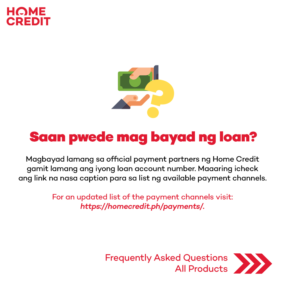 Home Credit PH - Saan pwede mag bayad ng loan? Magbayad lamang sa ...