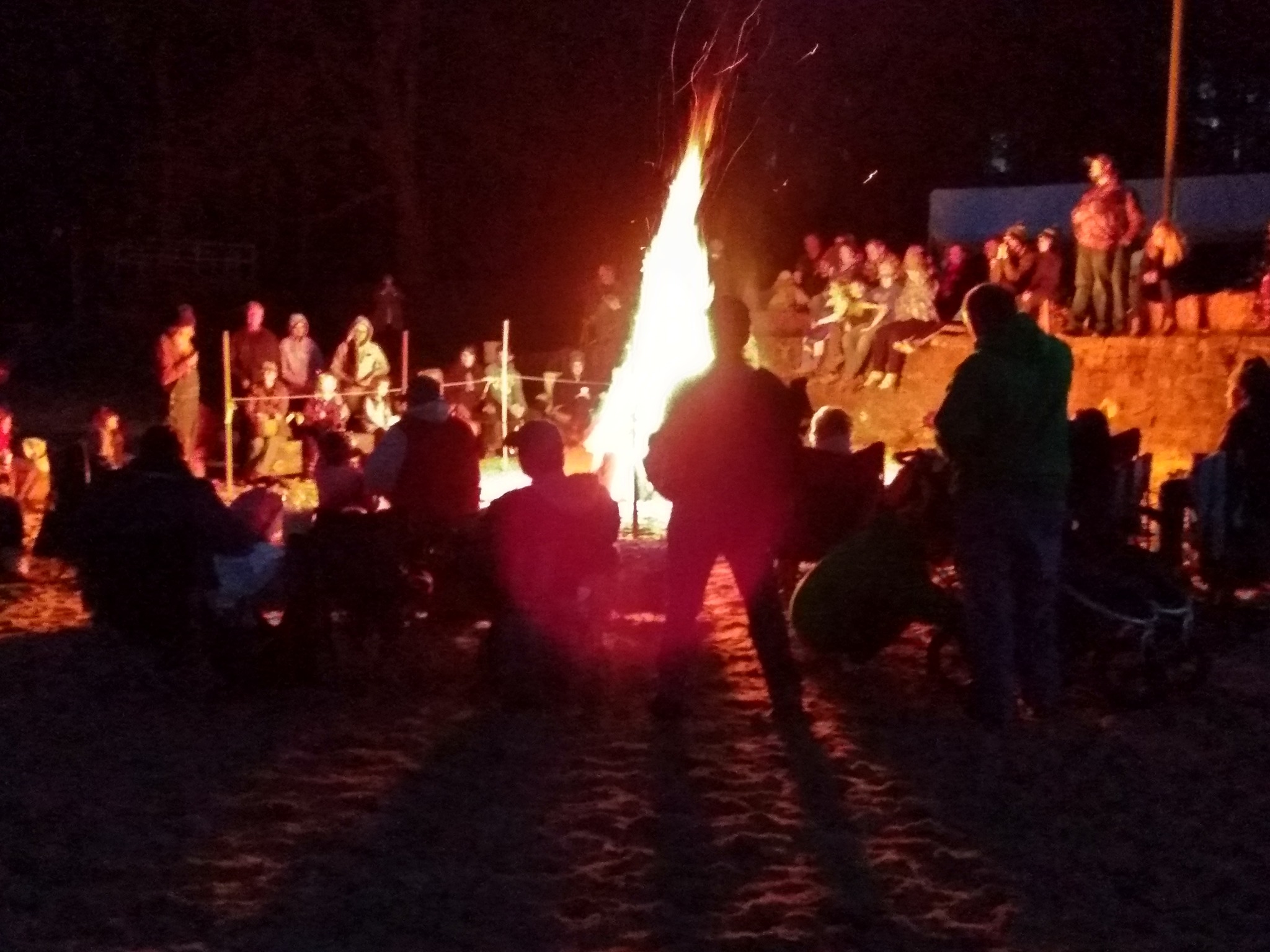 The Pumpkin Float Bonfire crowd... - Parker Dam State Park | Facebook