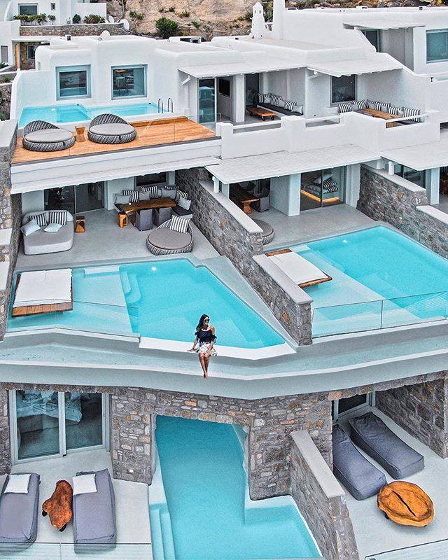 Architecture Design Cavo Tagoo Mykonos Greece By Michutravel Facebook