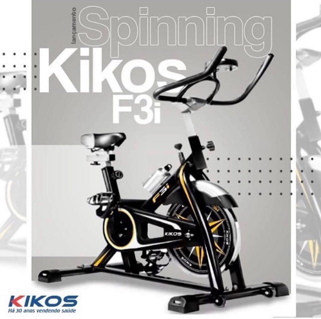Fabrício - • OPORTUNIDADE ÚNICA • A bicicleta de spinning Kikos F3i é ...