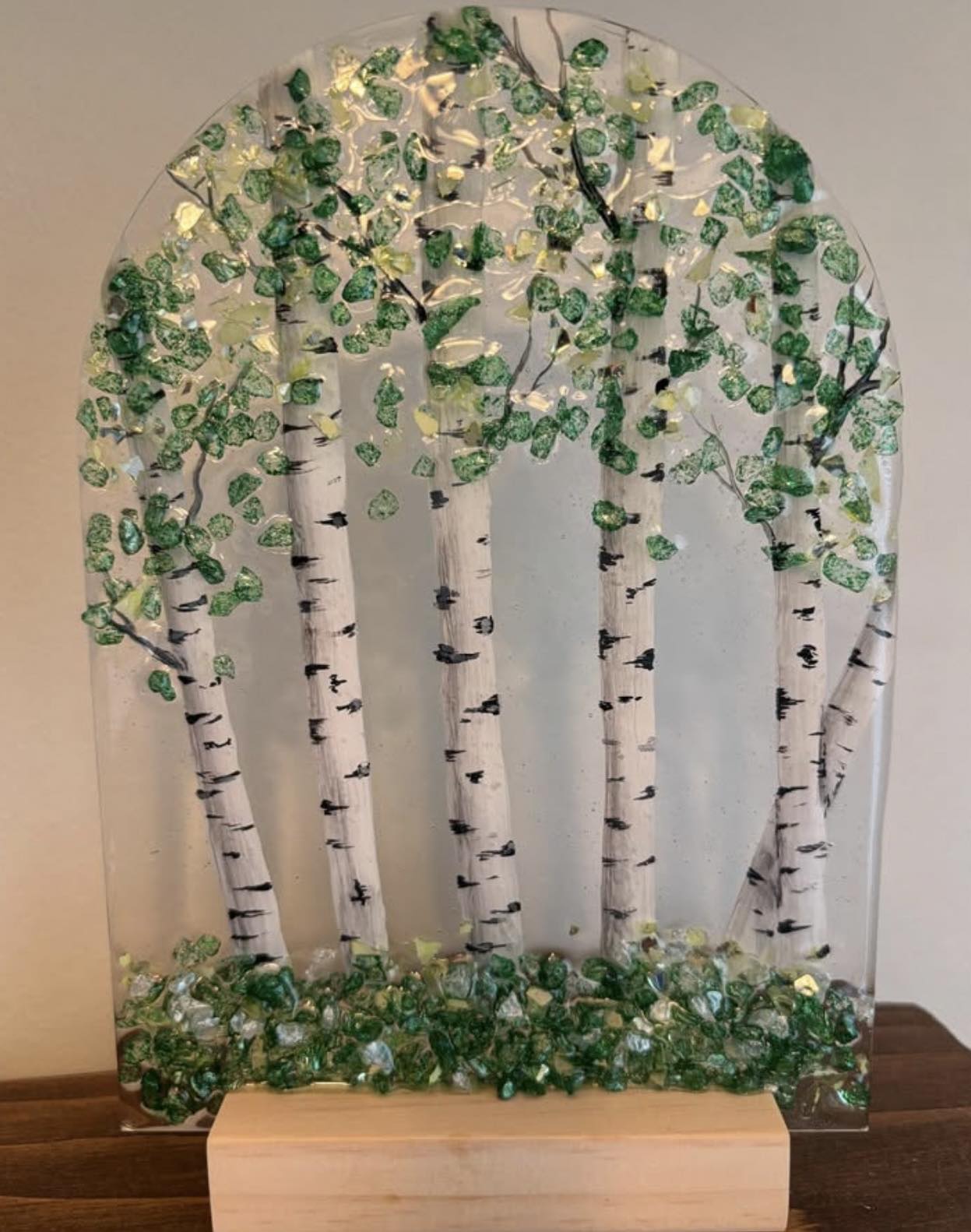 Glass and Resin Art by Elizabeth Rhodes Studio