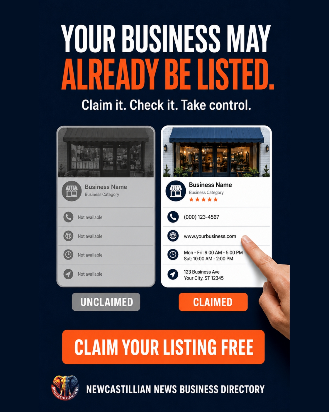 Newcastillian - Your business may already appear in the