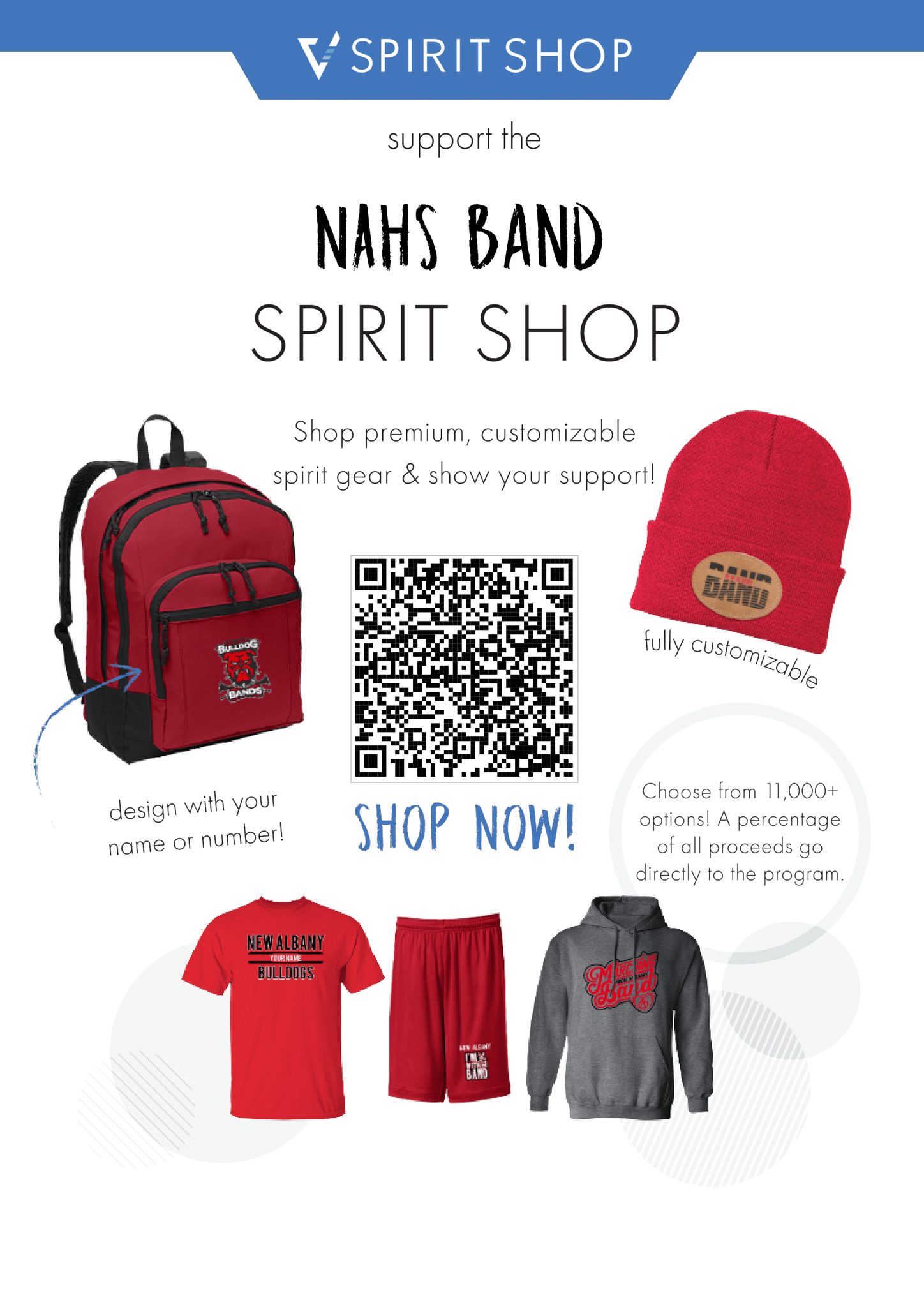 New - 🚨🎺 The NAHS Band Spirit Store is Officially OPEN! 🥁🚨 We are SO ...