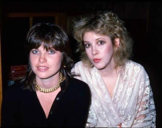 Stevie Nicks with Sandy Stewart