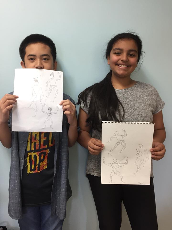 Art camp - Learning to draw human... - Keen Academy K12