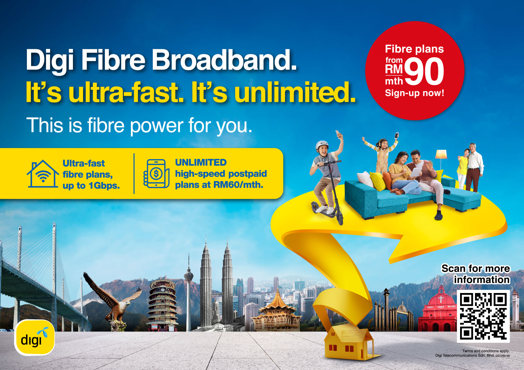 CelcomDigi Store Express Gurney Plaza - Funtech Enterprise - Digi Fibre ...