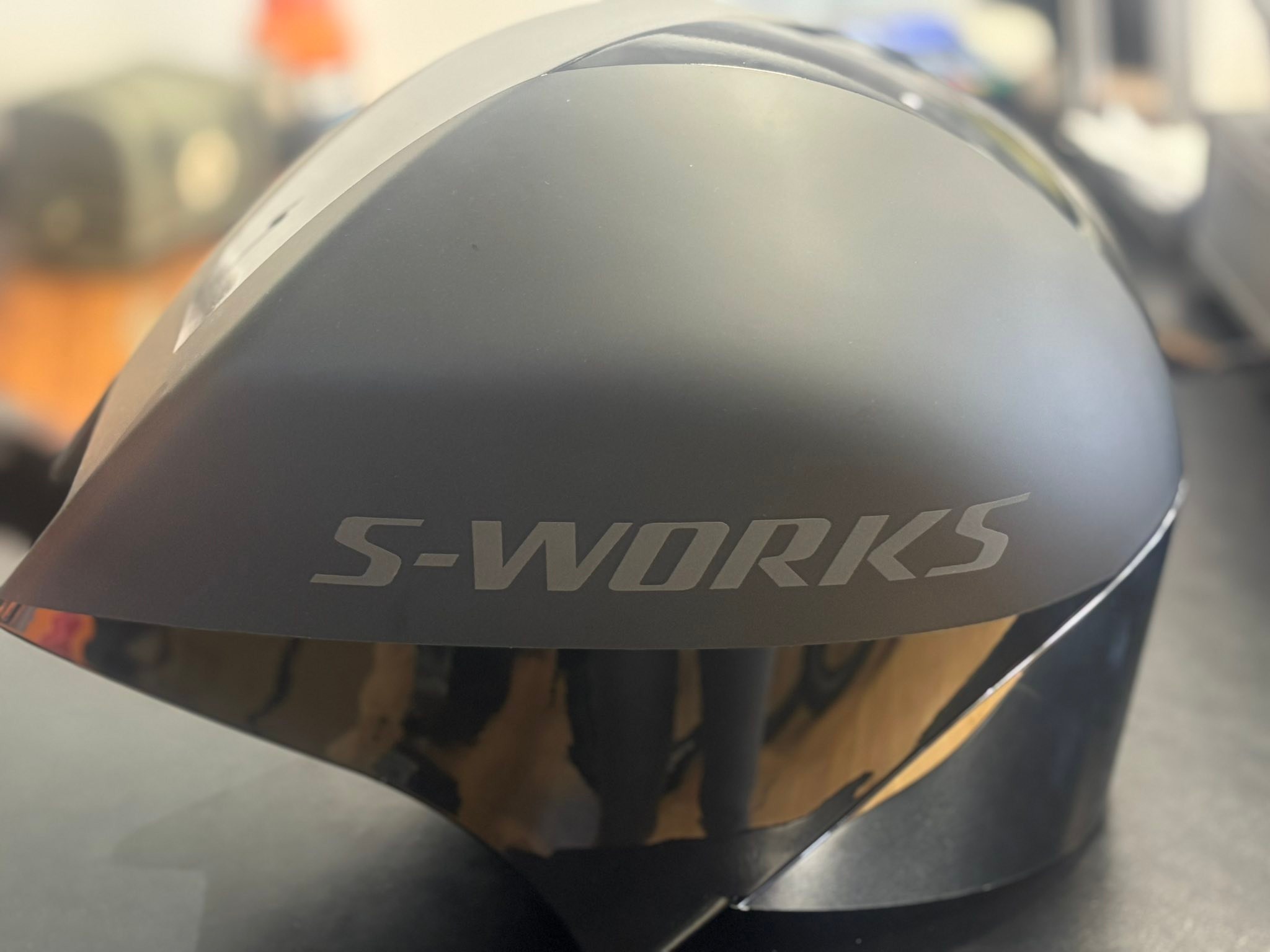 S-Works TT5 helmet available in store!!! #TheCyclist #specialized