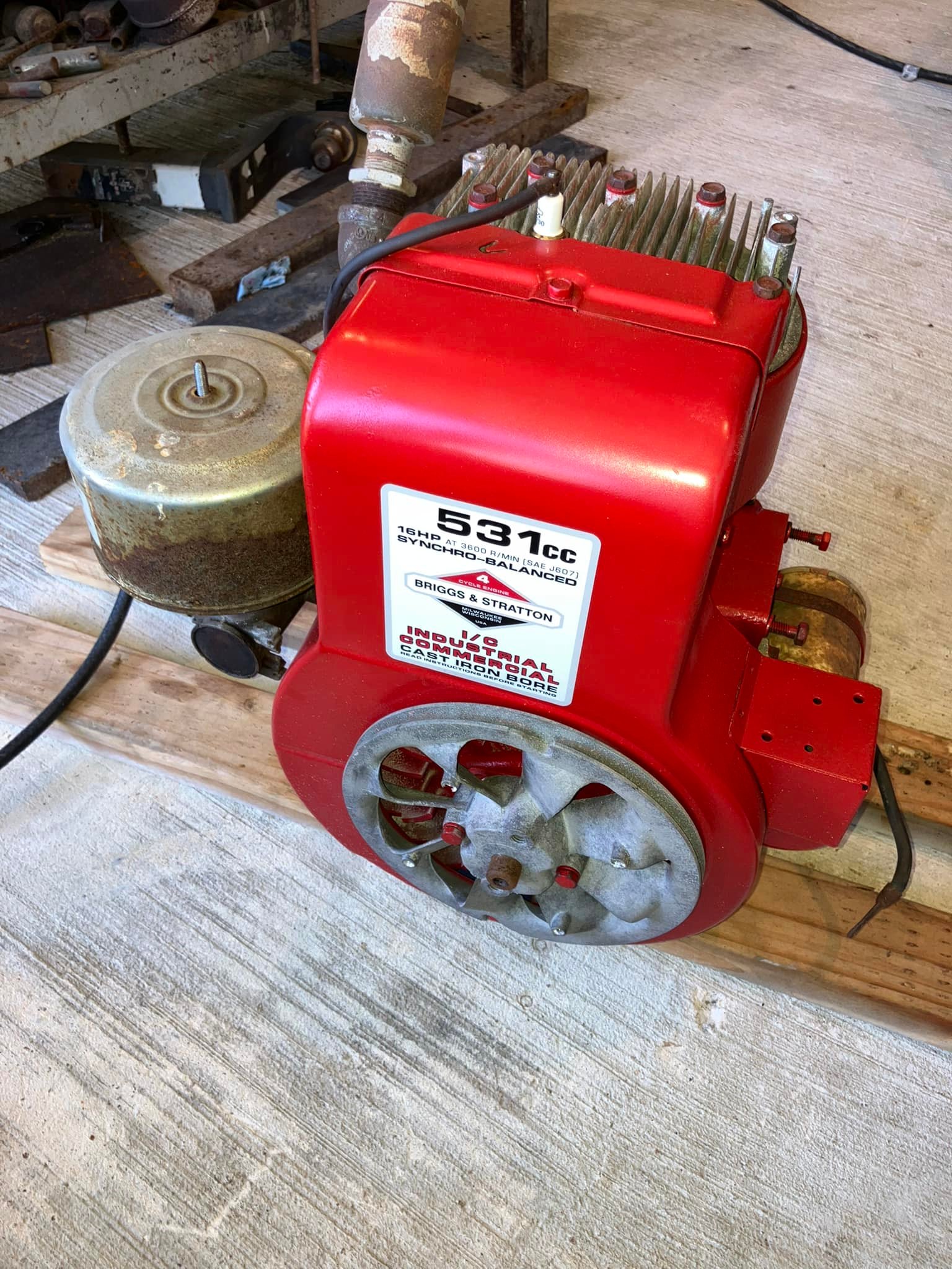 New power plant coming together. 13hp isn