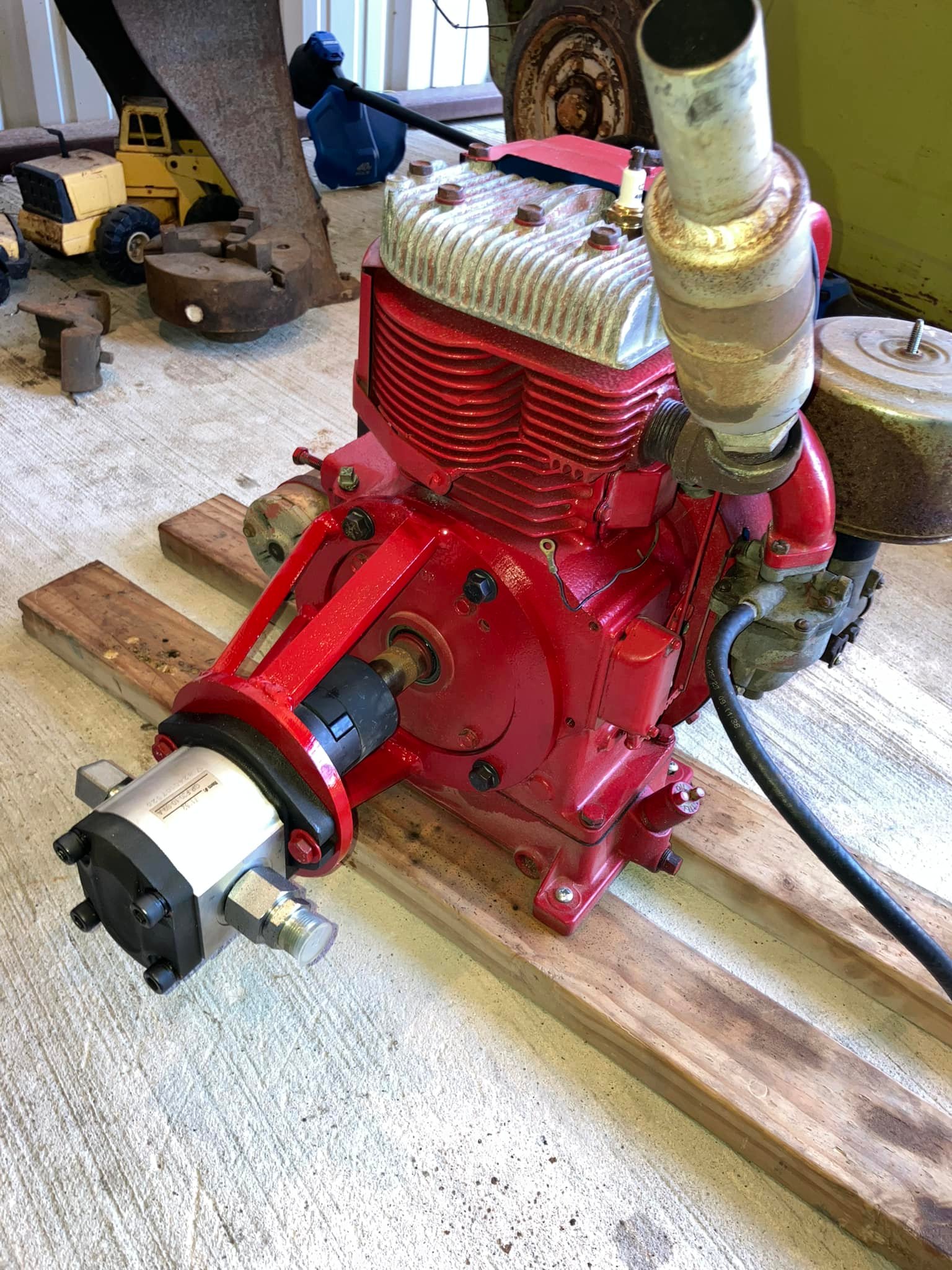 New power plant coming together. 13hp isn