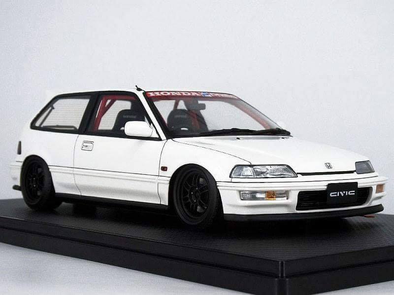 Honda Civic EF car models by Ignition Model