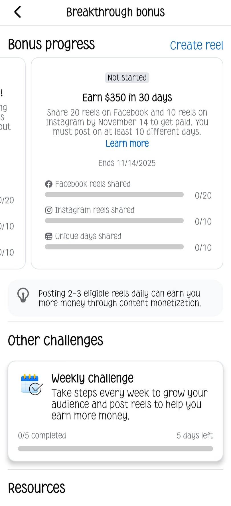 Facebook Bonus Program Issues | My breakthrough bonus was supposed to ...