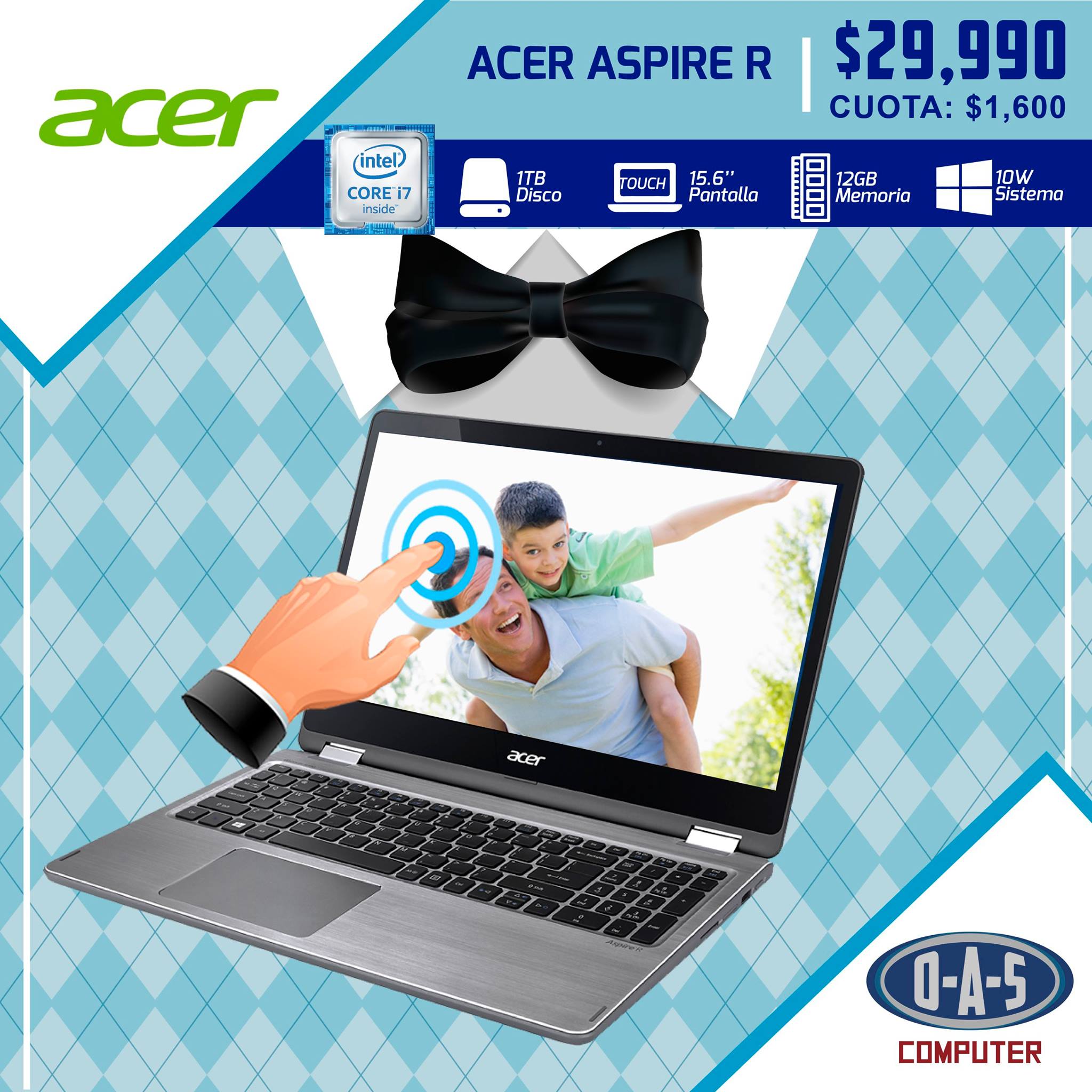 OAS Computer - El Regalo Perfecto para Papá Laptop Acer...