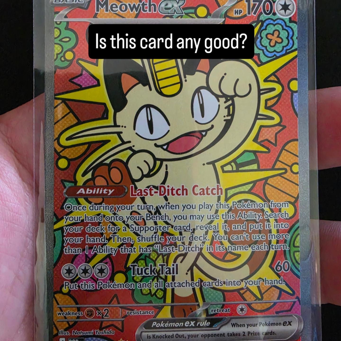 is this a good card? I just pulled it just now. ￼