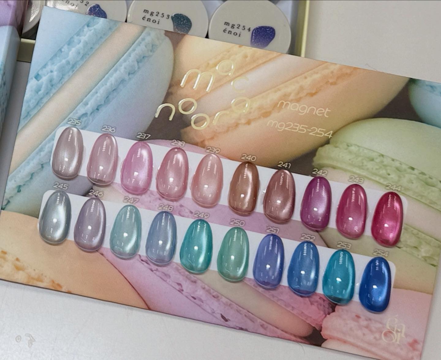 新色カラー♡ マカロンマグネット♡ 最大の特徴がこちら 超微粒子