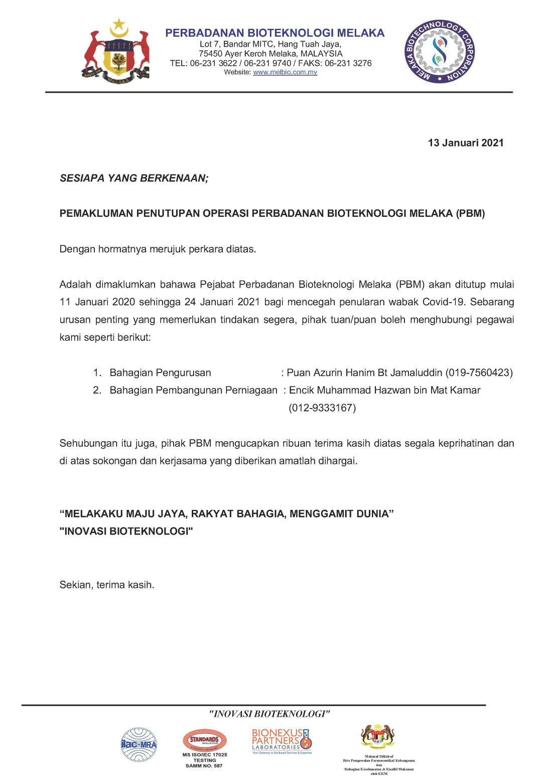 Melaka Biotechnology Corporation Photos Facebook